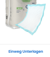 Einweg Unterlagen